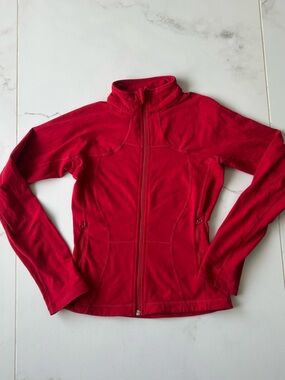 Lululemon Vintage Vibrant Red Define Jacket